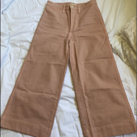Madewell Pants - madewell wide leg crop pants ✨